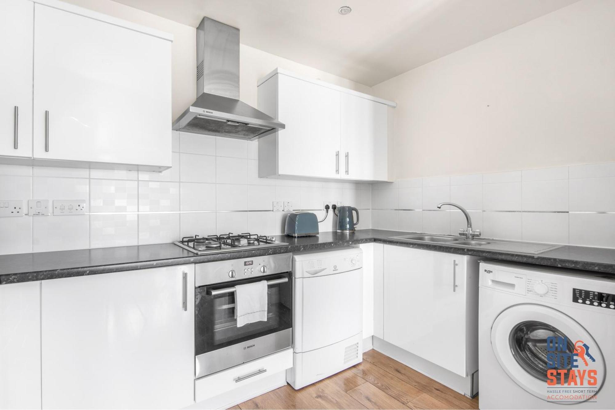 Onsitestays - Cosy 2-Bedroom Apartment With Free Parking, Wi-Fi & London Links Northfleet Extérieur photo