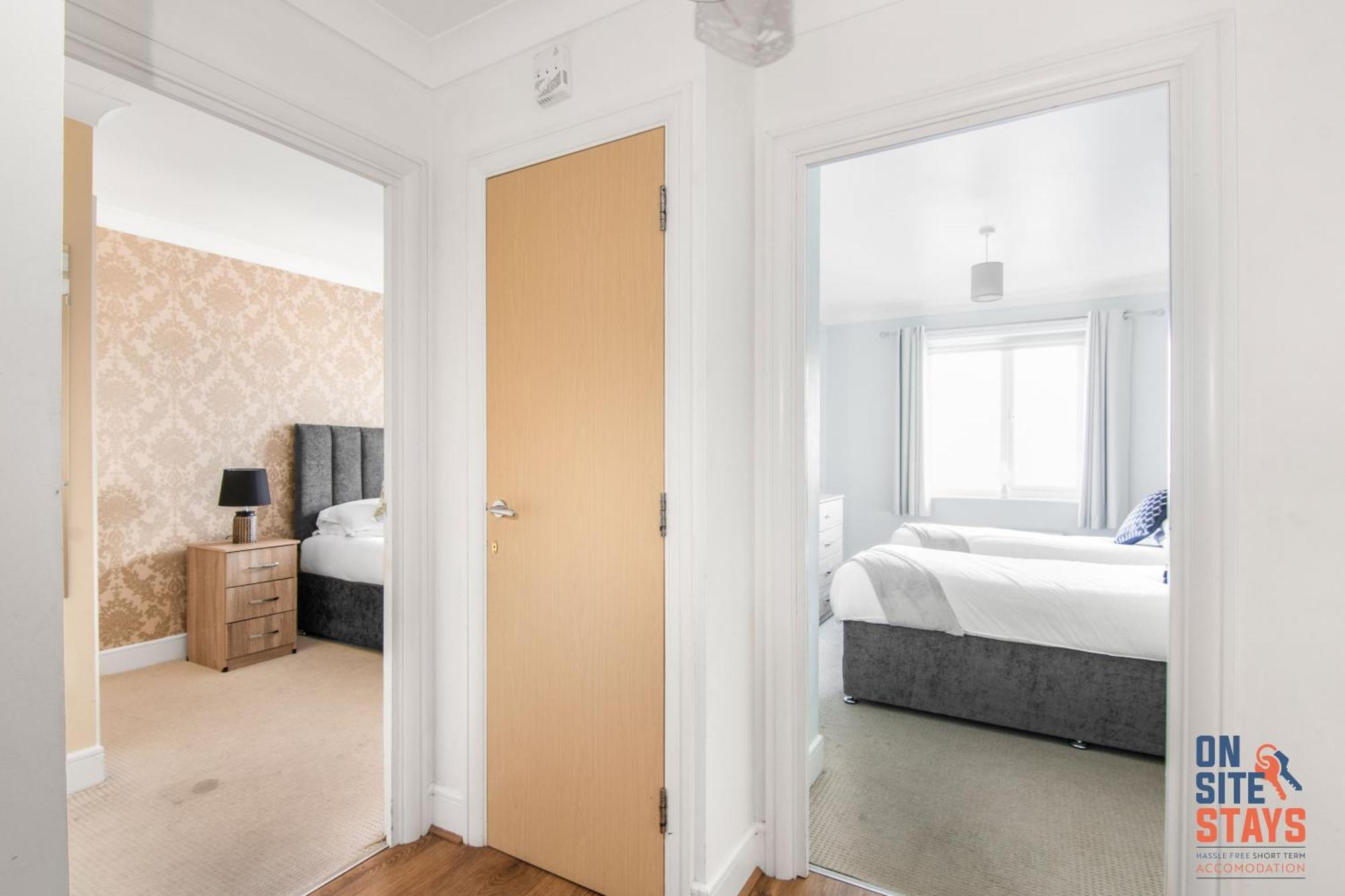 Onsitestays - Cosy 2-Bedroom Apartment With Free Parking, Wi-Fi & London Links Northfleet Extérieur photo