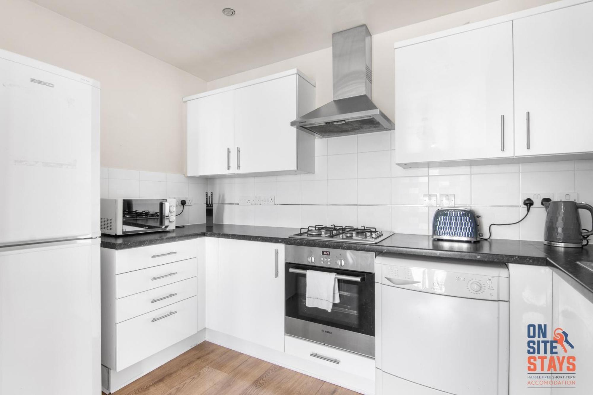 Onsitestays - Cosy 2-Bedroom Apartment With Free Parking, Wi-Fi & London Links Northfleet Extérieur photo
